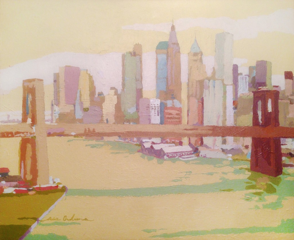 [01] NEW YORK NEW YORK III, acrílico/lienzo, 38x46 cm